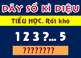 Dãy số kỳ diệu -  Tiểu học - Mức khó và rất khó