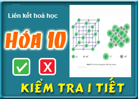 Kiểm tra chương: Liên kết hoá học