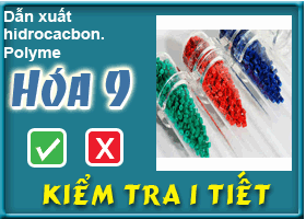 Kiểm tra chương: Dẫn xuất hidrocacbon. Polyme