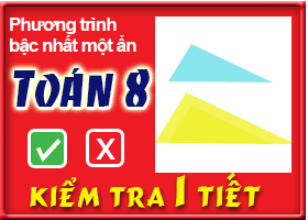 Kiểm tra chương: Tam giác đồng dạng 