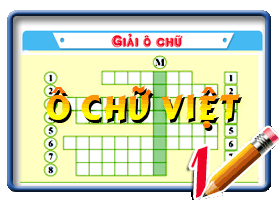 Ô chữ Việt. Dành cho giáo viên. Dạng 1